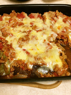 グリルパンでナスのミートソース焼き-レシピのメイン写真