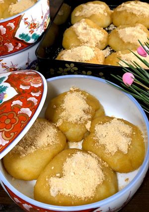 おふくろの味正月餅アレンジべた餅-レシピのメイン写真