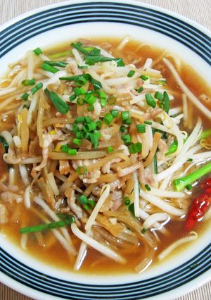 搾菜肉絲麺-レシピのメイン写真