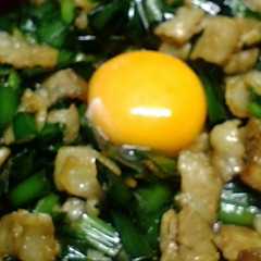 รูปของ がっつり！！ニラ豚スタミナ丼