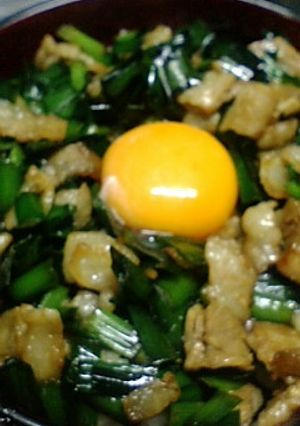 がっつり！！ニラ豚スタミナ丼-レシピのメイン写真