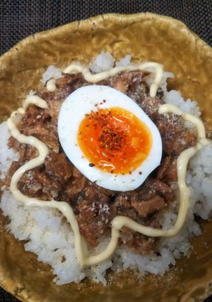さば味噌缶で速攻！地味うま飯。-レシピのメイン写真