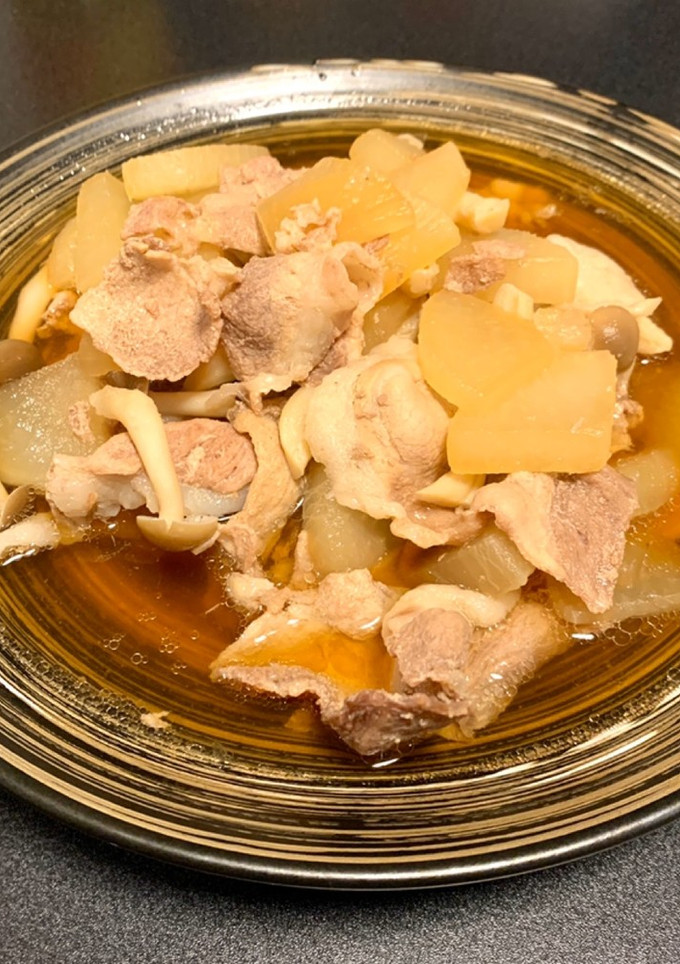 簡単な定番おかず　豚こま大根のうま煮！-レシピのメイン写真