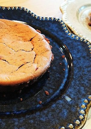 ベイクドショコラチーズタルト-レシピのメイン写真