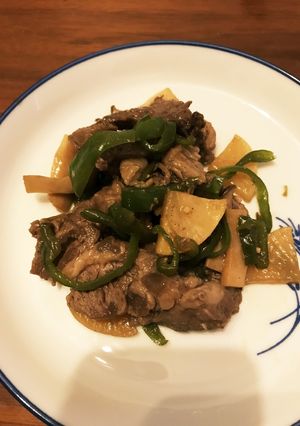 ステーキ肉で豪華な青椒肉絲！-レシピのメイン写真