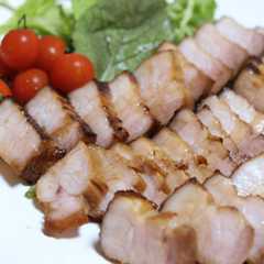 รูปของ 下茹でオーブン１５分！本格はちみつ焼き豚