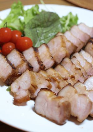 下茹でオーブン１５分！本格はちみつ焼き豚-レシピのメイン写真