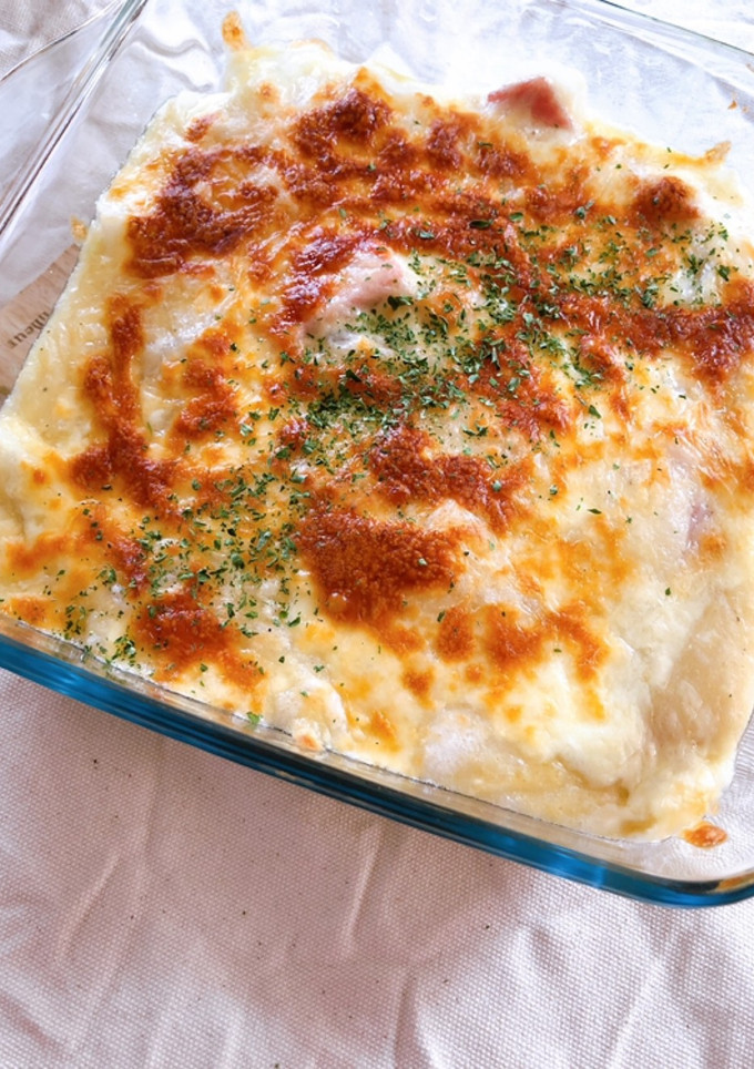お正月余ったおもちで☆和風グラタン-レシピのメイン写真