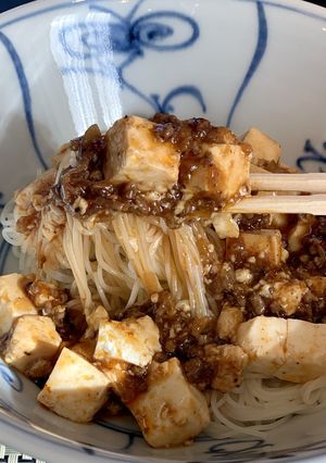 簡単^ ^麻婆素麺-レシピのメイン写真