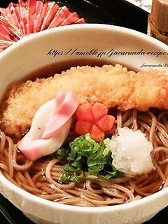 年越しそば(2019)-レシピのメイン写真