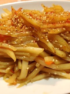 簡単じゃがいも金平!-レシピのメイン写真