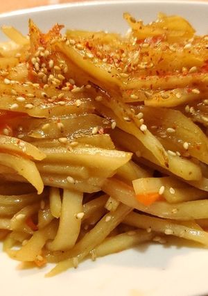 簡単じゃがいも金平！-レシピのメイン写真