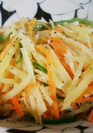 じゃがいものシャキシャキ炒め-レシピのメイン写真