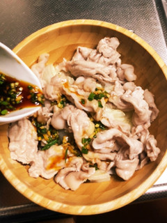 ぷるるん豚しゃぶ肉の温サラダ-レシピのメイン写真