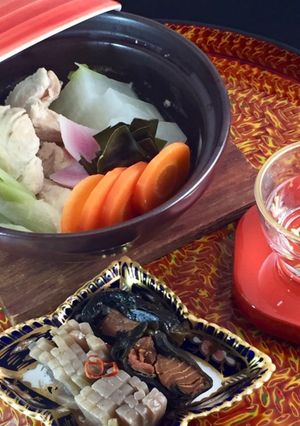 水炊き風鍋 日本酒半合 434kcal-レシピのメイン写真