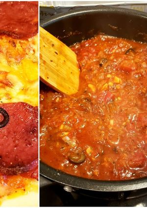 トマト缶と有り合わせ☆我が家のピザソース-レシピのメイン写真