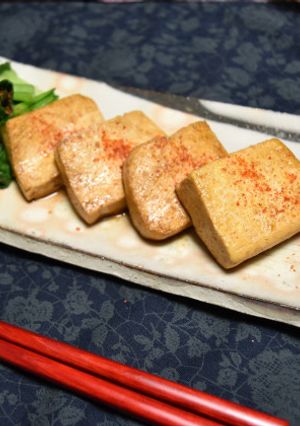 バター醤油のお豆腐ステーキ-レシピのメイン写真