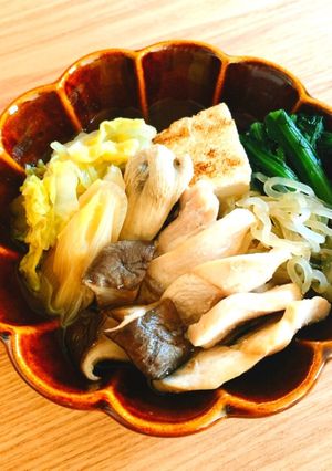 レンジで簡単！鶏むね肉のすき煮-レシピのメイン写真