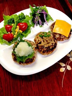 塩麹で作る和風豆腐ハンバーグ-レシピのメイン写真