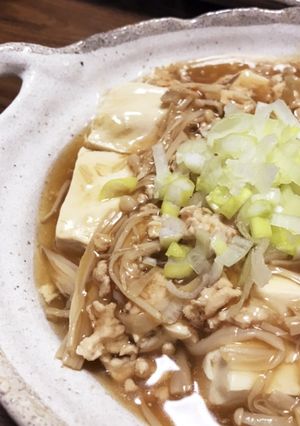 生姜でポカポカ◎お豆腐の餡かけ-レシピのメイン写真
