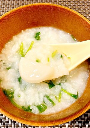 炊飯器で絶品♡餅入りとろーり七草粥-レシピのメイン写真