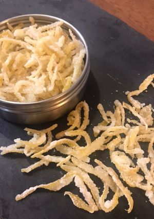 簡単便利★お菓子作りに活躍！レモンピール-レシピのメイン写真