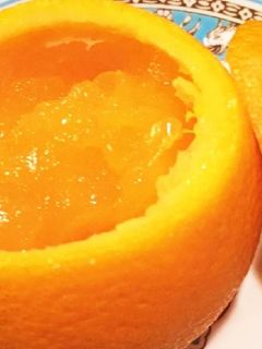 とろとろ食感材料三つ*オレンジゼリー-レシピのメイン写真