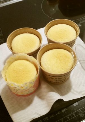 カップdeスフレチーズケーキ-レシピのメイン写真