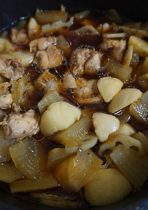 鶏肉と大根のこっくり煮-レシピのメイン写真