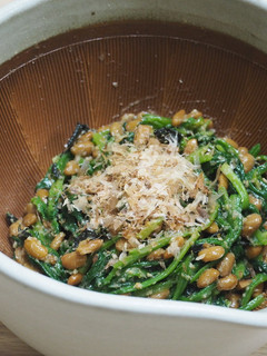 ほうれん草の納豆和え-レシピのメイン写真