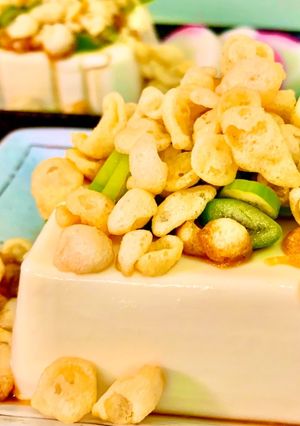 絶品おつまみ☆ぶっかけこぼれネギ豆腐-レシピのメイン写真