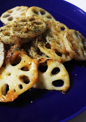 レンコンのサクっとチーズ焼き！-レシピのメイン写真