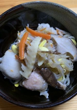 大海♡鶏もも肉と里芋・ごぼうなどの煮物-レシピのメイン写真