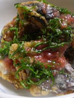 鯖の竜田揚げ 梅ソースで-レシピのメイン写真
