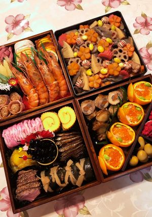 2020 おせち　詰め方　覚書-レシピのメイン写真