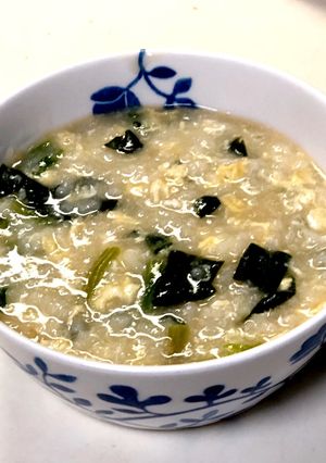生姜がたっぷりと効いてる味噌粥-レシピのメイン写真