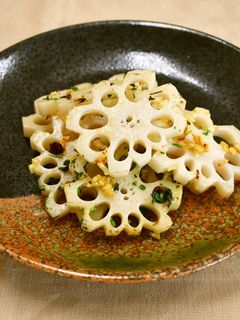 れんこんのガーリック炒め-レシピのメイン写真