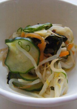 胡瓜と筍の酢の物-レシピのメイン写真