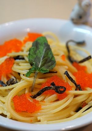 トビコと塩こんぶのパスタ☆-レシピのメイン写真