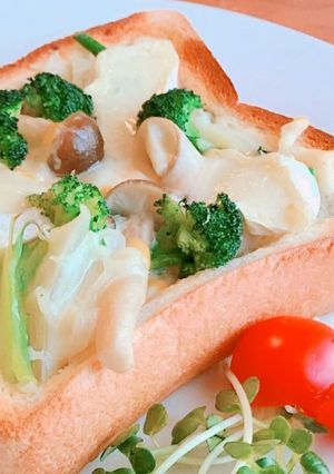 きのこのまるごとパングラタン-レシピのメイン写真