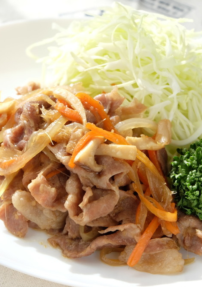〈くらし薬膳〉豚肉と野菜のしょうが焼き-レシピのメイン写真