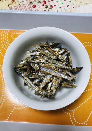 柿酢の田作り-レシピのメイン写真