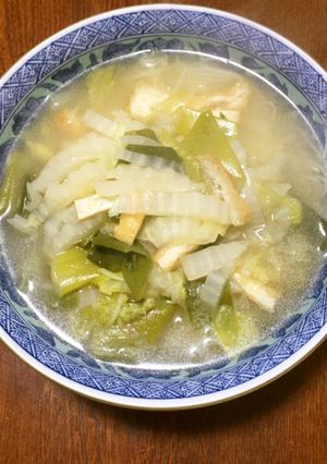 豚しゃぶのスープ&白だしで、あんかけ煮麺-レシピのメイン写真