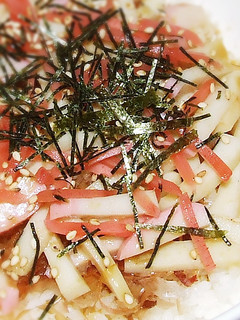 かまぼこ猫飯(ねこまんま)-レシピのメイン写真