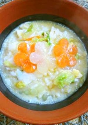 お腹に優しく栄養しっかりおじや-レシピのメイン写真