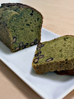 おせちの黒豆で抹茶パウンドケーキ-レシピのメイン写真