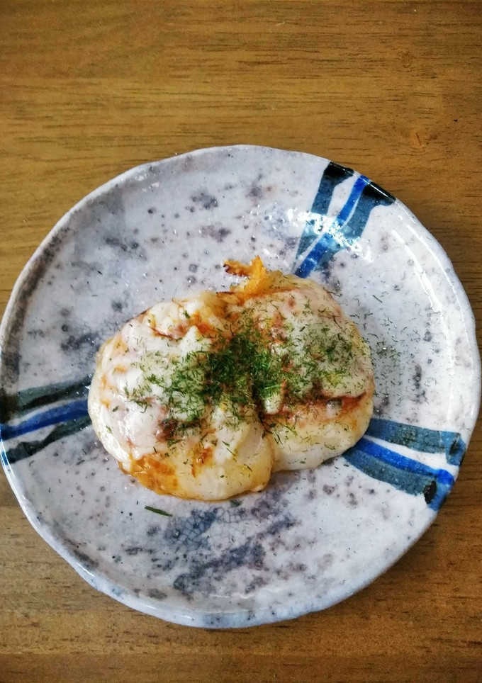 梨湖の超簡単!時短!ピザ風餅-レシピのメイン写真