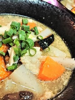 ホクホク!豚汁アレンジ【かぼちゃの豚汁】-レシピのメイン写真