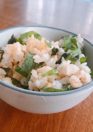 大葉と鮭フレークの混ぜごはん-レシピのメイン写真