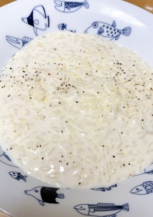 マッシュルームリゾット-レシピのメイン写真